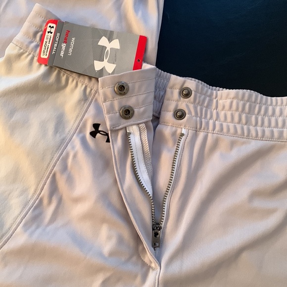 NWT UNDER ARMOUR Women Heat Gear Softball sweatpants Size Medium - Picture 6 of 9